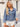 Pearl Trim Long Sleeve Denim Jacket - Ethara Jay