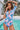 Printed Notched Half Sleeve One-Piece Swimwear - Ethara Jay