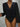 Perfee Ruched Surplice Long Sleeve Bodysuit - Ethara Jay