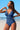 Scalloped V Neck Cut Out Monokini Swimwear - Ethara Jay