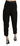 Guess Chic High Waist Cropped Pants in Elegant Black - Ethara Jay