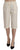 Silvian Heach Elegant Straight Cropped Pants in Cream - Ethara Jay