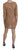 PINK MEMORIES Elegant Brown Shift Mini Dress - Ethara Jay