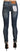 Acht Chic Blue Washed Skinny Cropped Jeans - Ethara Jay