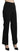 BENCIVENGA Elegant High Waist Straight Black Pants - Ethara Jay