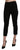 BENCIVENGA Elegant Black High Waist Cropped Pants - Ethara Jay