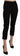 BENCIVENGA Elegant Black High Waist Cropped Pants - Ethara Jay