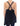 Anaikka Elegant Navy Blue Sleeveless Blouse - Ethara Jay