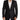 Dolce & Gabbana Elegant Black Metallic Slim Fit Blazer Jacket - Ethara Jay