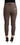 CYCLE Chic Brown Skinny Mid Waist Cropped Pants - Ethara Jay