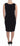 Roccobarocco Elegant Black Sheath Jersey Knee-Length Dress - Ethara Jay