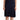 Roccobarocco Navy Blue Cotton Midi Halter Dress - Ethara Jay