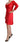 John Galliano Elegant Red Knee-Length Sheath Dress - Ethara Jay