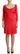 John Galliano Elegant Red Knee-Length Sheath Dress - Ethara Jay