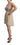 Guess Chic Beige Strapless A-Line Dress - Ethara Jay