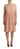 Twinset Elegant Beige Sleeveless Shift Dress - Ethara Jay