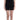 Roccobarocco Elegant Sleeveless Black Mini Dress with Gold Details - Ethara Jay