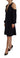 Twinset Chic Black Open Shoulder A-Line Dress - Ethara Jay