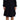 Twinset Chic Black Open Shoulder A-Line Dress - Ethara Jay