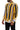 Dolce & Gabbana Elegant Yellow Striped Henley Shirt - Ethara Jay