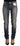 Acht Blue Washed Skinny Cotton Blend Jeans - Ethara Jay