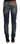 Acht Blue Washed Skinny Cotton Blend Jeans - Ethara Jay