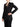 Costume National Elegant Black Double-Breasted Blazer - Ethara Jay