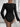 Perfee Sweetheart Neck Long Sleeve Bodysuit - Ethara Jay