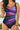 V-Neck Sleeveless Printed One-piece Swimwear - Ethara Jay