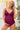 Ruch Scallop V Neck One Piece Maternity Swimsuit - Ethara Jay