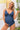 Ruch Scallop V Neck One Piece Maternity Swimsuit - Ethara Jay