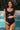 Ribbed Tie Knot Cutout Ruched Maternity Swimsuit - Ethara Jay