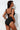 Ribbed Tie Knot Cutout Ruched Maternity Swimsuit - Ethara Jay