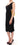 Lamberto Petri Elegant Silk Blend Shift Dress in Black and Yellow - Ethara Jay