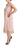 P.A.R.O.S.H. Chic Sleeveless Midi Dress with Feather Trim - Ethara Jay