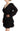 Liu Jo Elegant Black A-Line Mini Dress with Long Sleeves - Ethara Jay