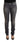 Acht Elegant Dark Gray Skinny Jeans - Low Waist Zip Closure - Ethara Jay