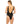 DEEP V CUT ONE PIECE SWIMSUIT - Ethara Jay