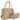 2in1 Matching Design Handle Satchel With Crossbody Bag - Ethara Jay