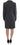 BENCIVENGA Elegant Gray Striped Dress & Blazer Suit Set - Ethara Jay