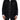 Dolce & Gabbana Elegant Full Zip Black Wool Blend Jacket - Ethara Jay