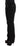 Costume National Chic Black Slim Fit Zippered Cotton Jeans - Ethara Jay