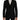 Dolce & Gabbana Elegant Black and Blue Silk Blend Blazer Set - Ethara Jay