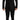 Dolce & Gabbana Elegant Black Two-Piece Martini Suit - Ethara Jay