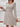 Smocked Round Neck Long Sleeve Knee Length Dress - Ethara Jay