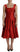 Dolce & Gabbana Radiant Red Silk A-Line Midi Dress - Ethara Jay