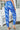 Shiny Tie-Dye Drawstring Waist Joggers with Pockets - Ethara Jay