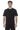 Tond Black Cotton Men T-Shirt - Ethara Jay