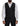 Dolce & Gabbana Elegant Gray Martini Three-Piece Wool Silk Suit - Ethara Jay