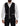 Dolce & Gabbana Elegant Black and White Slim Fit Three Piece Suit - Ethara Jay